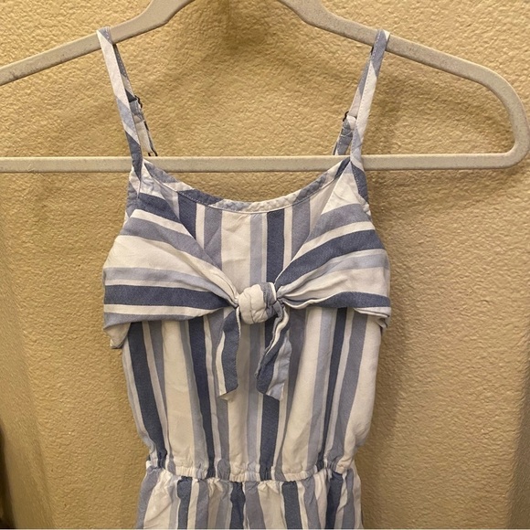 ABERCROMBIE KIDS Blue & White Striped Romper Size 9/10 Yrs - Picture 3 of 9